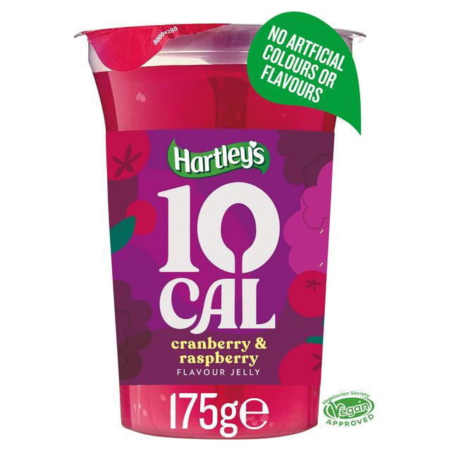 Hartley's 10 Cal Cranberry and Raspberry Jelly Pot 175g