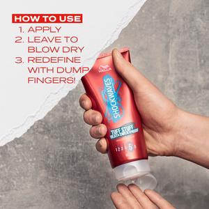 Wella Shockwaves 200ml Tuff Stuff Heat & Sweatproof Ultra Strong Gel - gallery image 4