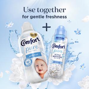 Comfort Pure 31 washes Sensitive Fabric Conditioner 930ml - gallery image 3