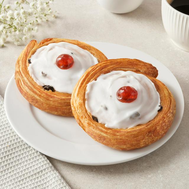 Sainsburys Sainsbury's Danish Pastry Raisin Whirls x2