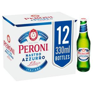 Peroni Nastro Azzurro Lager 12x330ml