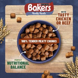 Bakers Meaty Meals Adult Dry Dog Food Chicken 2.7kg - gallery image 3
