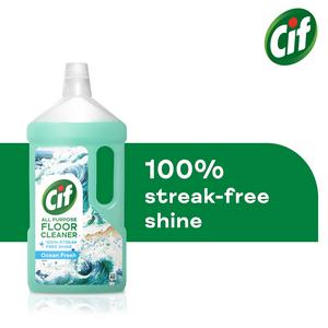 Cif Floor Cleaner Ocean 950ml - gallery image 5
