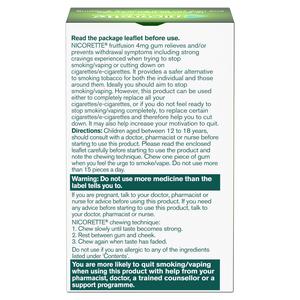 Nicorette Fruitfusion Gum Pieces Quit Smoking Aid x105 4mg - gallery image 6
