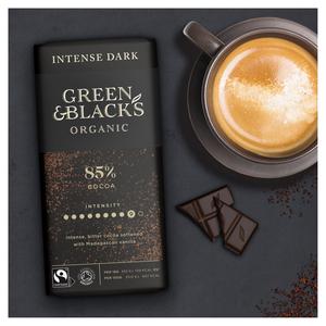 Green & Black's Organic 85% Dark Chocolate Bar 90g - gallery image 2
