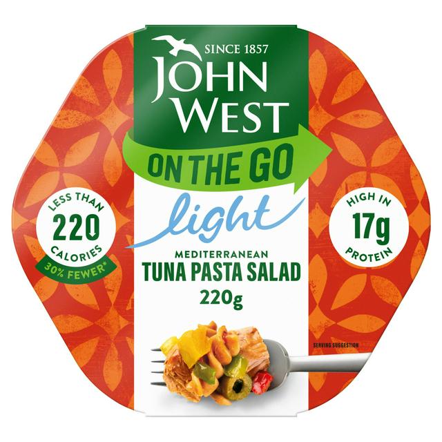 John West Light Lunch, Mediterranean Style Tuna Salad 220g - gallery image 1