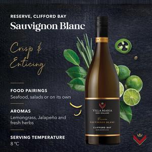 Villa Maria Reserve Sauvignon Blanc White Wine 75cl - gallery image 2