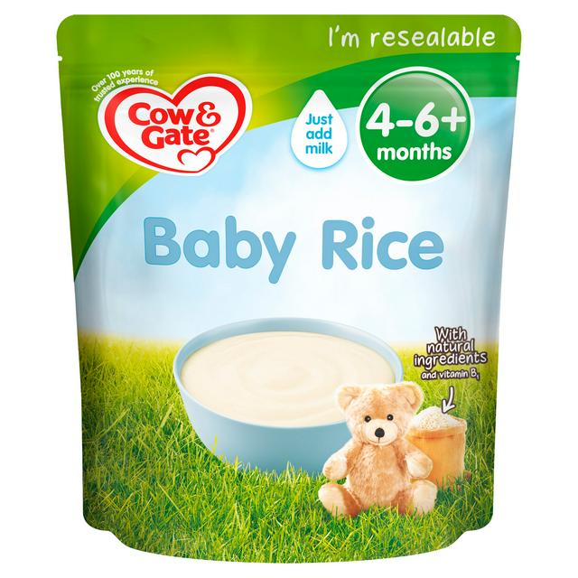 Cow & Gate Pure Baby Rice Cereal 100g 4 Month+
