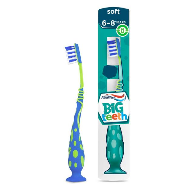 Aquafresh Big Teeth 6-8 Years Kids Soft Toothbrush x1