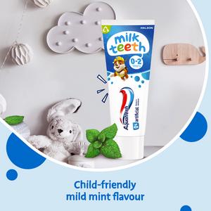 Aquafresh Kids Paw Patrol Milk Teeth Toothpaste 0-2 Years 50ml - gallery image 5