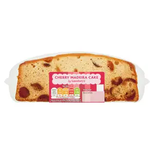 Sainsbury's Cherry Madeira Loaf Cake 268g