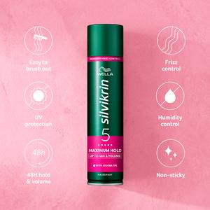 Wella Silvikrin Maximum Hold Hairspray 250 ml - gallery image 2