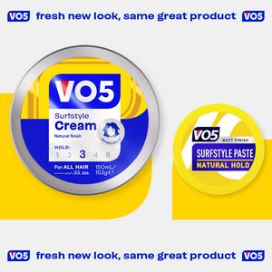 VO5 SurfStyle Natural Hold Hair Paste 150ml - gallery image 5