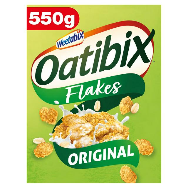 Weetabix Oatibix Flakes Golden Oat Flakes Cereal 550g