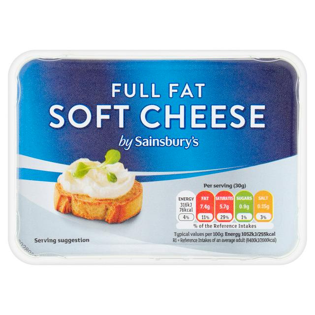 Sainsbury's White Soft Cheese 300g