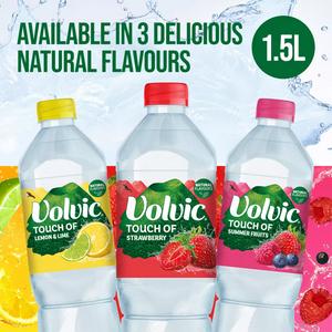 Volvic Touch of Fruit Strawberry Flavoured Water 1.5L - gallery image 4