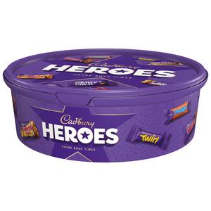 Cadbury Heroes 475g Chocolate Assortment Sharing Tub - gallery image 4