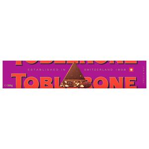 Toblerone 340g Milk Chocolate with Fruit & Almond Gifting Bar - gallery image 6