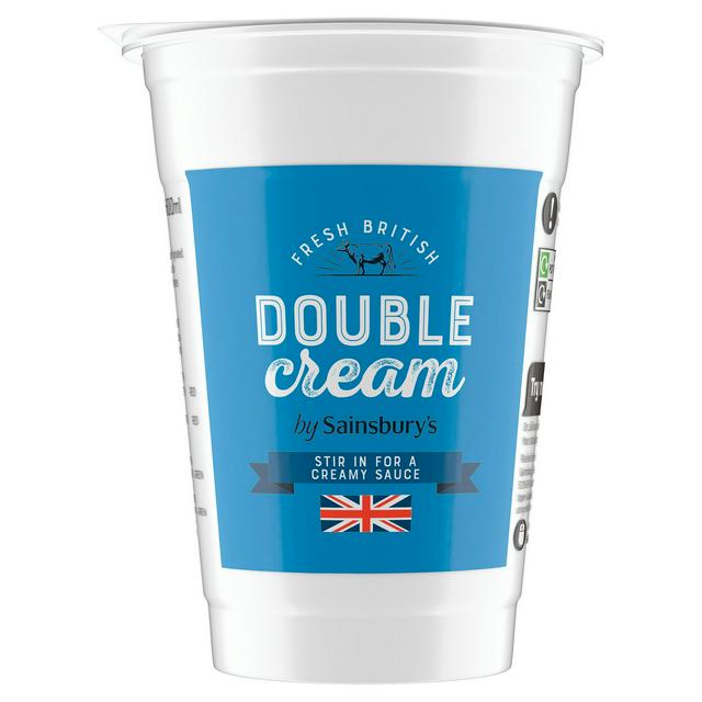 Sainsbury's Double Cream 600ml