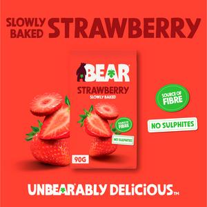 BEAR Fruit Dried Strawberries 90g - gallery image 3