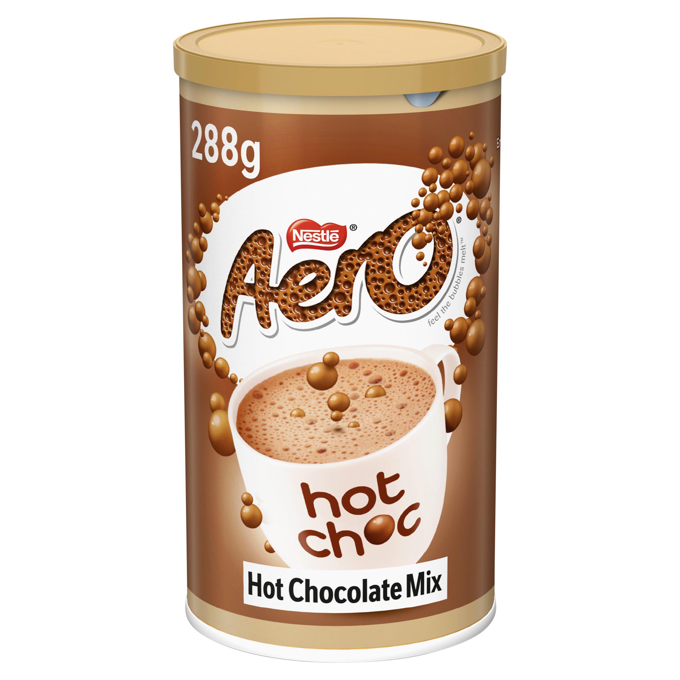 Aero Hot Chocolate Powder Jar 288g