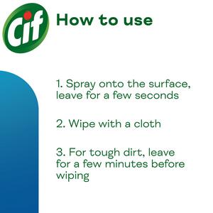 Cif Power & Shine Bathroom Cleaner Spray 700ml - gallery image 5