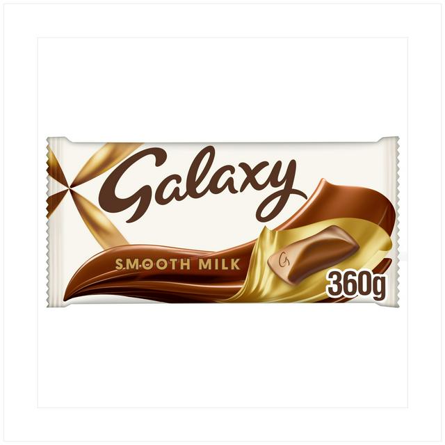 Galaxy Smooth Milk Chocolate Bar 360g - gallery image 1