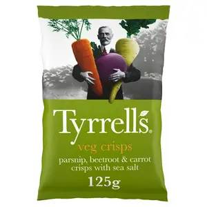 Tyrrells Mixed Root Vegetable Sharing Crisps 125g