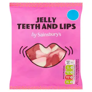 Sainsbury's Jelly Teeth & Lips 70g