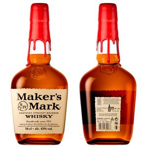 Maker's Mark Kentucky Straight Bourbon Whisky 70cl - gallery image 2