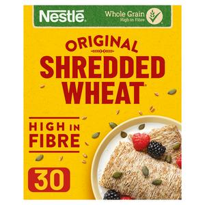 Nestle Shredded Wheat Original Cereal Biscuits x30 675g - video