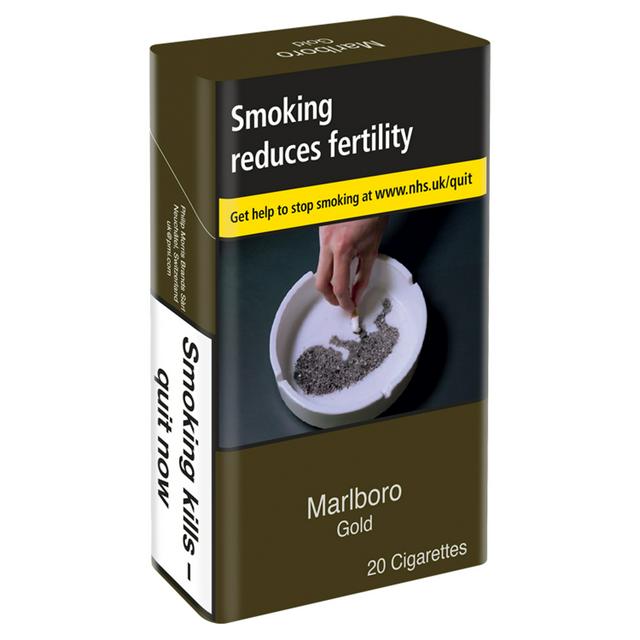 marlboro gold tobacco sainsbury's Marlboro Gold King Size x40