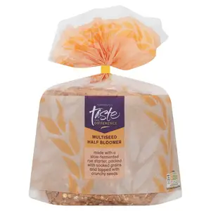 Sainsbury's Multiseed Medium Sliced Half Bloomer Bread, Taste Difference 400g