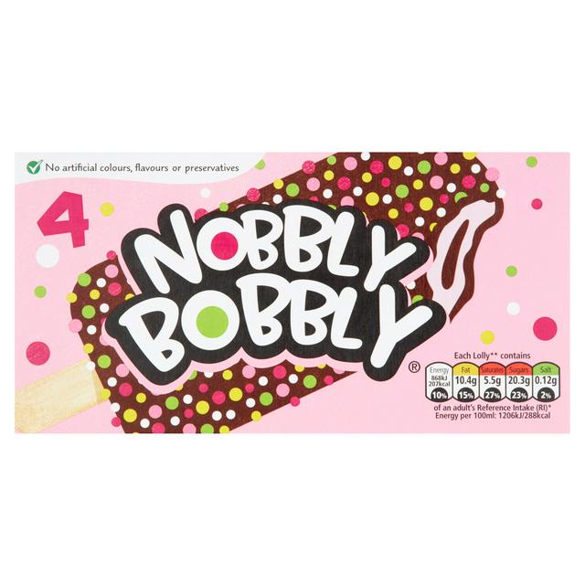 Nestle Nobbly Bobbly 4x70ml Sainsbury S