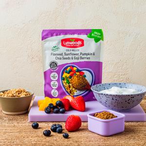 Linwoods Organic Cold Milled Flaxseed, Sunflower, Pumpkin & Chia Seeds & Goji Berries 425g - gallery image 2
