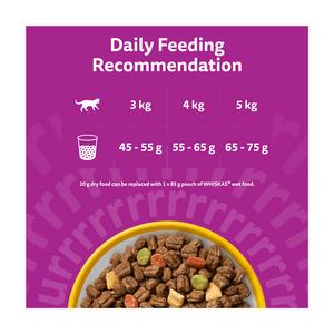 Whiskas 1+ Chicken Complete Adult Dry Cat Food 800g - gallery image 4