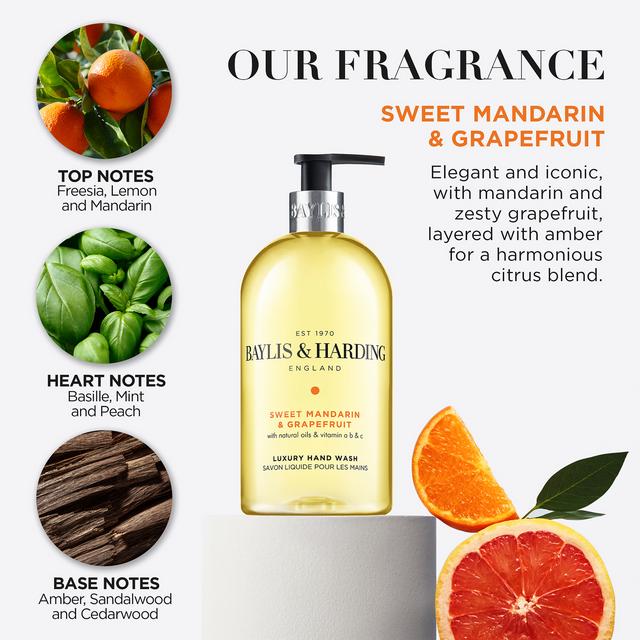 Baylis & Harding Signature Sweet Mandarin & Grapefruit Hand Wash