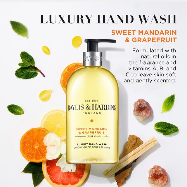 BAYLIS & HARDING マンダリン＆グレープフルーツ Amazon.co.jp: Baylis & Harding Sweet Mandarin & Grapefruit Hand