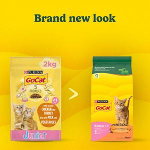 Go-Cat Kitten Chicken, Turkey & Milk Dry Cat Food 750g - gallery image 3
