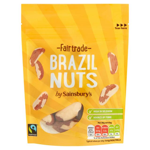 Sainsbury's Fairtrade Brazil Nuts 100g - gallery image 1