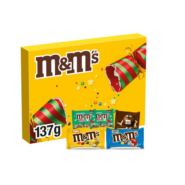 M&M's & Friends 137g Medium Christmas Chocolate Selection Box - gallery image 1