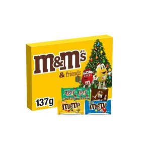 M&M's & Friends Medium Christmas Chocolate Selection Pack 137g