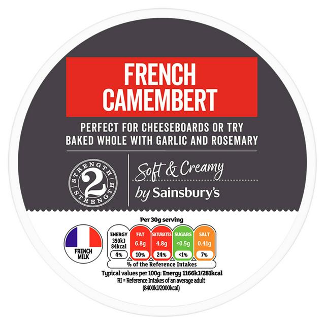 Sainsbury's French Camembert Cheese Whole 250g - £2.5 - Compare Prices