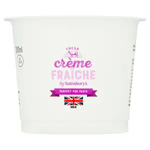 Sainsbury's British Crème Fraîche 300ml