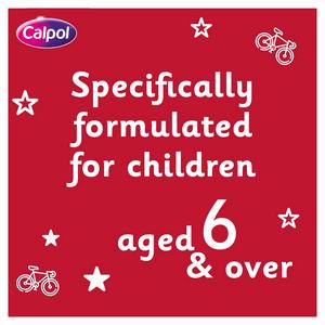 Calpol SixPlus 80ml Sugar Free Suspension 6+ Years Strawberry Flavour Paracetamol - gallery image 3