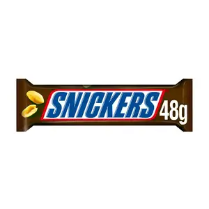 Snickers Caramel Nougat Peanuts & Milk Chocolate Snack Bar 48g