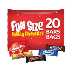 M&M's Peanut Chocolate Fun Size Bags Multipack 11 x 20g - We Get