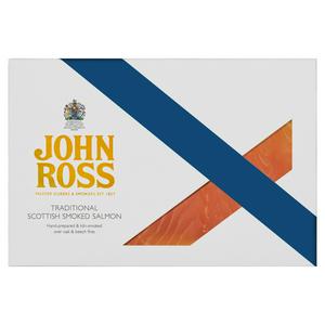 John Ross Jr Scottish Smoked Salmon 100g | Sainsbury's