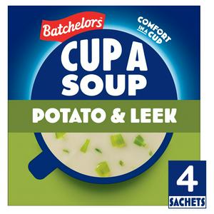 Batchelors Cup a Soup, Potato & Leek x4 107g - video