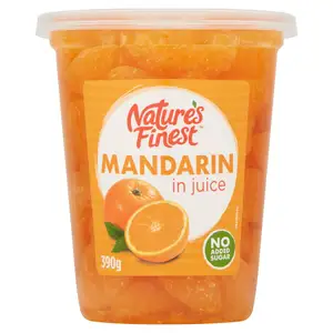 Nature's Finest Mandarin in Juice 390g 